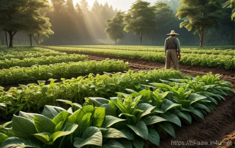 아키에이지 생활 스킬 효율 높이기 - **Prompt 1: Efficient Resource Management in a Lush Farm**
"A young, determined male character, ...