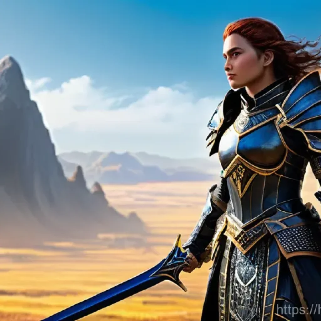 아키에이지 전투력 증가 방법 - **Prompt 1: The Apex Warrior's Ascent**
"An archeage-inspired fantasy art illustration depicting...