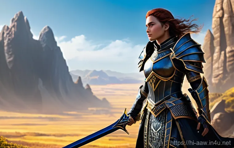 아키에이지 전투력 증가 방법 - **Prompt 1: The Apex Warrior's Ascent**
"An archeage-inspired fantasy art illustration depicting...